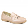 Mocassini donna 6054 cipria madreperlato