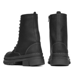 Stivaletti donna 3366 tuxon nero