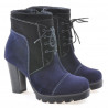 Stivaletti donna 1135 indaco antilope
