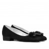 Scarpe eleganti/casual donna 1290 nero camoscio