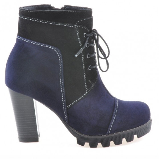 Stivaletti donna 1135 indaco antilope