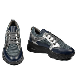 Scarpe sportive donna 6038 indaco combinato