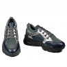 Scarpe sportive donna 6038 indaco combinato