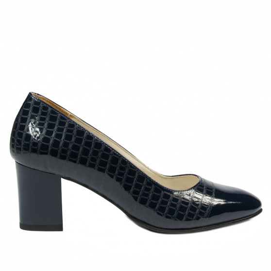 Scarpe eleganti da donna 1268 vernice indaco