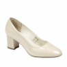 Scarpe eleganti da donna 1268 vernice avorio