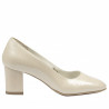 Scarpe eleganti da donna 1268 vernice avorio