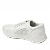 Scarpe sportive/casual donna 6010 bianco perlato combinato