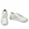 Scarpe sportive/casual donna 6010 bianco perlato combinato