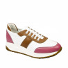 Scarpe sportive donna 6030 rosa+bianco
