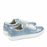 Scarpe sportive donna 695 blu perlaceo
