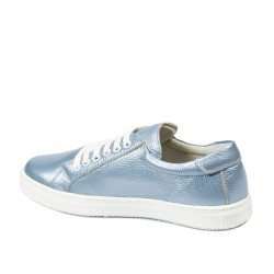 Scarpe sportive donna 695 blu perlaceo