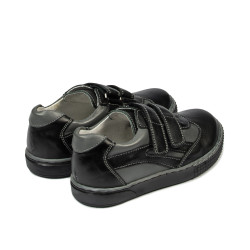 Scarpe per bambini piccoli 16c nero+grigio