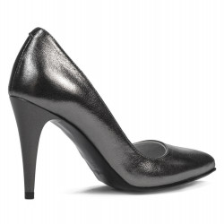 Scarpe eleganti donna 1246 argento madreperlato
