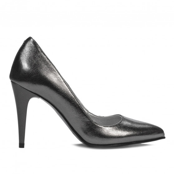 Scarpe eleganti donna 1246 argento madreperlato