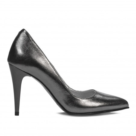 Scarpe eleganti donna 1246 argento madreperlato