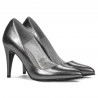 Scarpe eleganti donna 1246 argento madreperlato