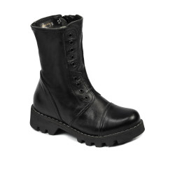 Scarponcini bambini piccoli 39c nero
