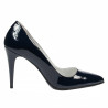Scarpe eleganti donna 1246 vernice indigo