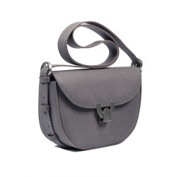 Borsa da donna a tracolla 035g 01 grigia