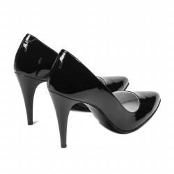 Scarpe eleganti donna 1246 vernice nera