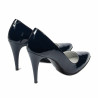 Scarpe eleganti donna 1246 vernice indigo