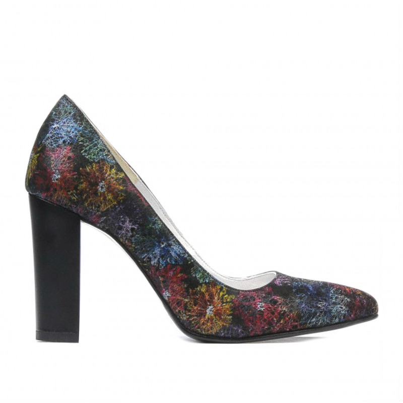 Scarpe eleganti donna 1261 nero pastello