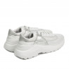 Scarpe sportive da donna 6015 bianco perla combinato