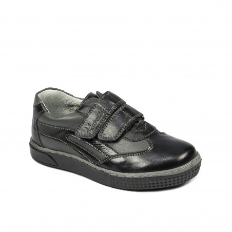 Scarpe bambini piccoli 16-2c nero+grigio