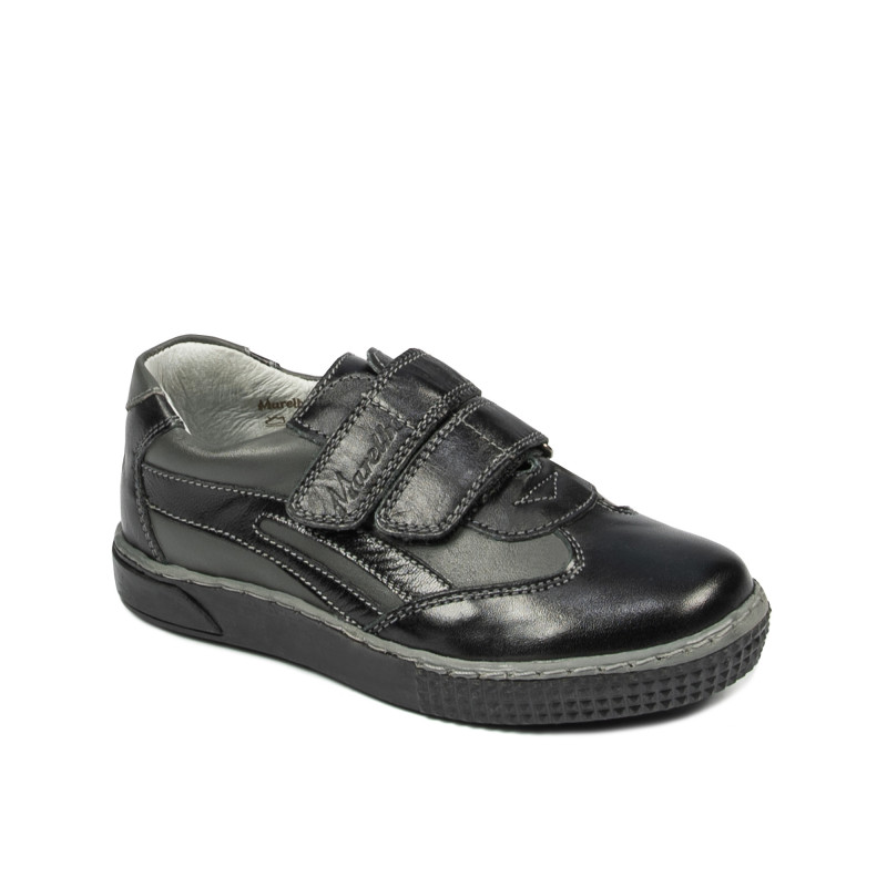 Scarpe bambini piccoli 16-2c nero+grigio