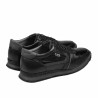 Scarpe sportive uomo 833 nero combinato