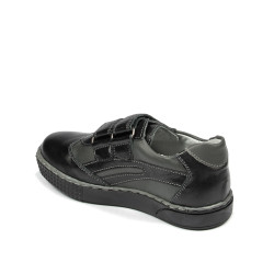 Scarpe bambini piccoli 16-2c nero+grigio