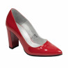 Scarpe eleganti donna 1261 vernice rossa