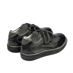 Scarpe bambini piccoli 16-2c nero+grigio