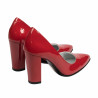 Scarpe eleganti donna 1261 vernice rossa