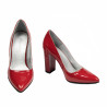 Scarpe eleganti donna 1261 vernice rossa