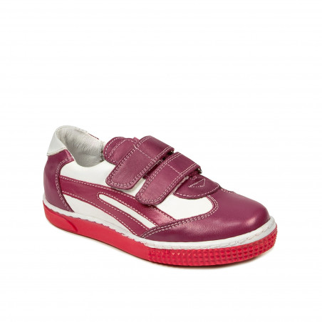 Scarpe per bambini piccoli 16-3c rosa+bianco