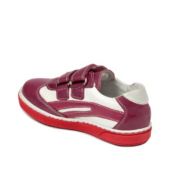 Scarpe per bambini piccoli 16-3c rosa+bianco