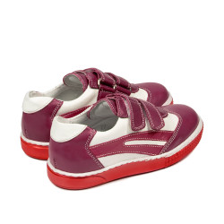 Scarpe per bambini piccoli 16-3c rosa+bianco