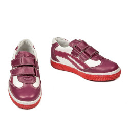 Scarpe per bambini piccoli 16-3c rosa+bianco