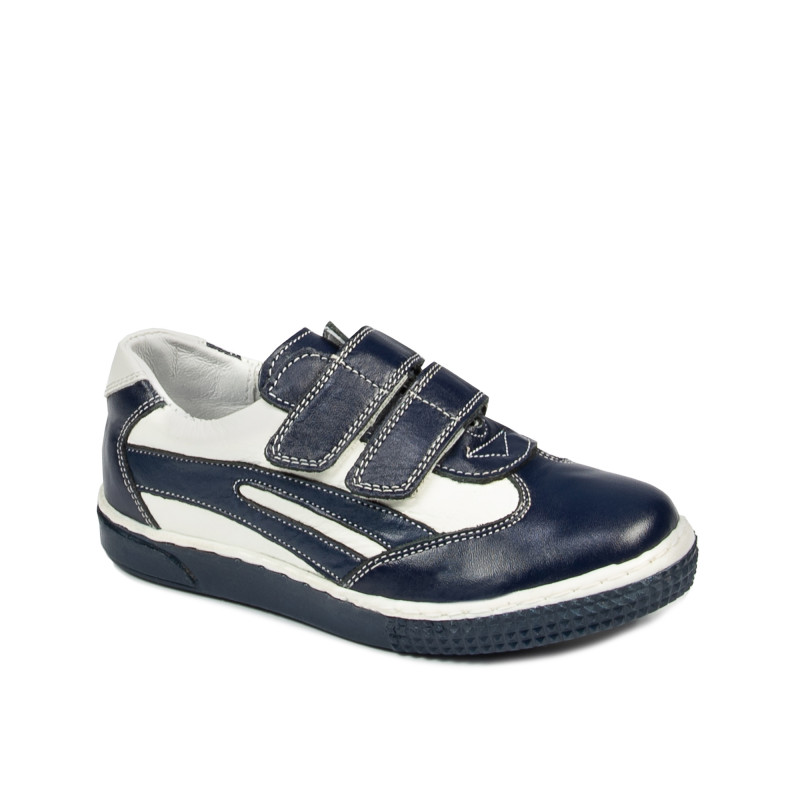 Scarpe per bambini piccoli 16-2c indaco+bianco