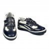 Scarpe per bambini piccoli 16-2c indaco+bianco
