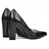 Scarpe eleganti da donna 1261 antracite perlate