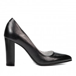 Scarpe eleganti da donna 1261 antracite perlate
