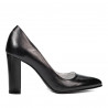 Scarpe eleganti da donna 1261 antracite perlate
