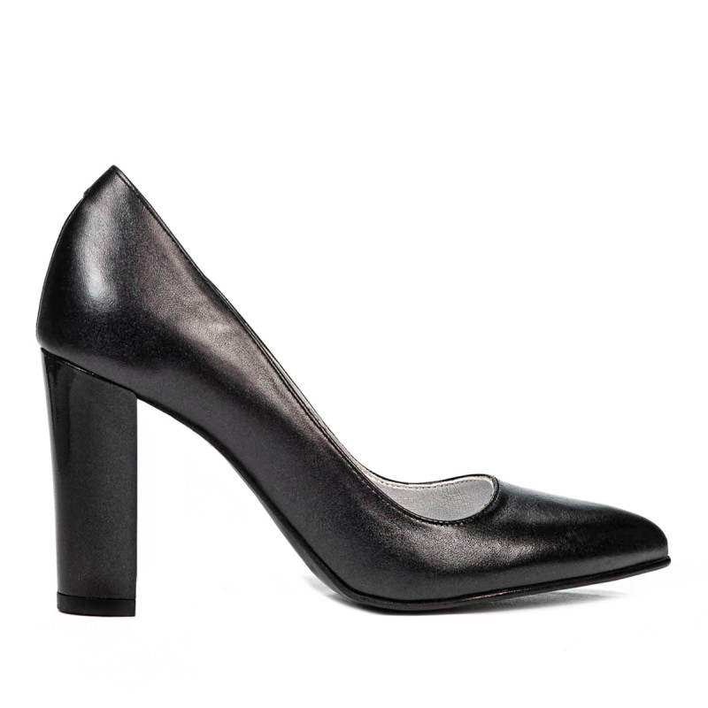 Scarpe eleganti da donna 1261 antracite perlate