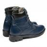 Stivaletti donna 3316 indaco combinato