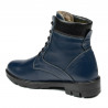 Stivaletti donna 3316 indaco combinato
