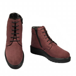 Stivaletti donna 3335 bufo bordeaux