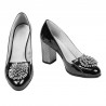 Scarpe eleganti donna 1272 vernice nera