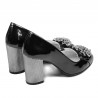 Scarpe eleganti donna 1272 vernice nera